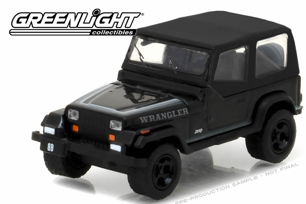 Greenlight / Black Bandit 17 / 1989 Jeep Wrangler Soft Top – Modelmatic