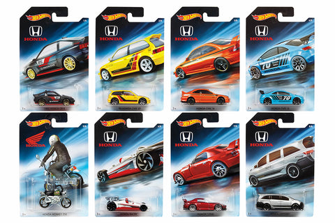 honda series hot wheels