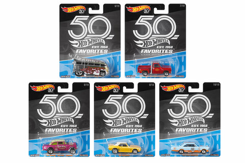 50 hot wheels favorites