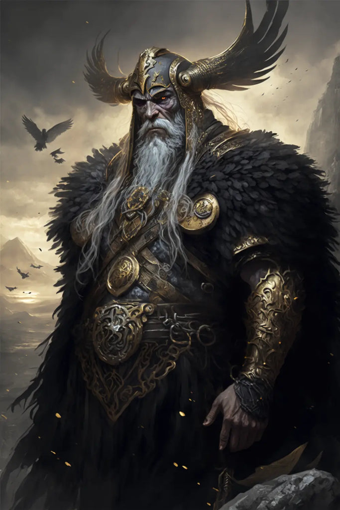 The Great Exile: Epic Battle Between Odin and Loki | Diesel-AI-Art ...