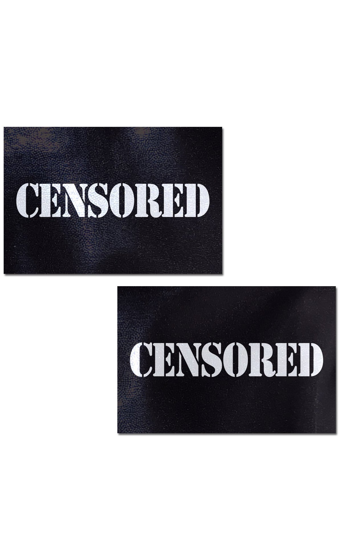 Pastease: Black Censor Bar Pasties