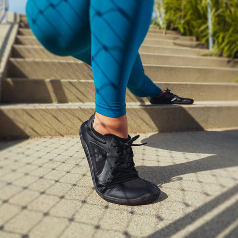 Training in Barefoot Shoes from Vivobarefoot