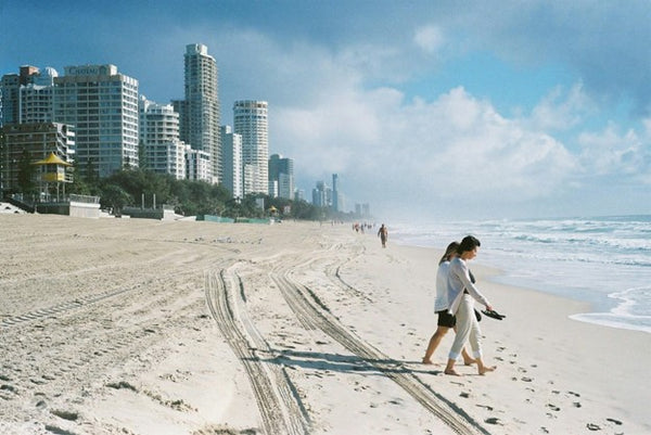 Walking barefoot