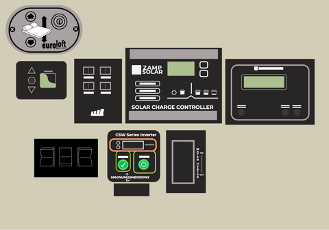 1st Generation Revel Control Panel