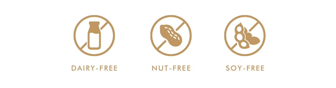 dairy free, nut free, soy free