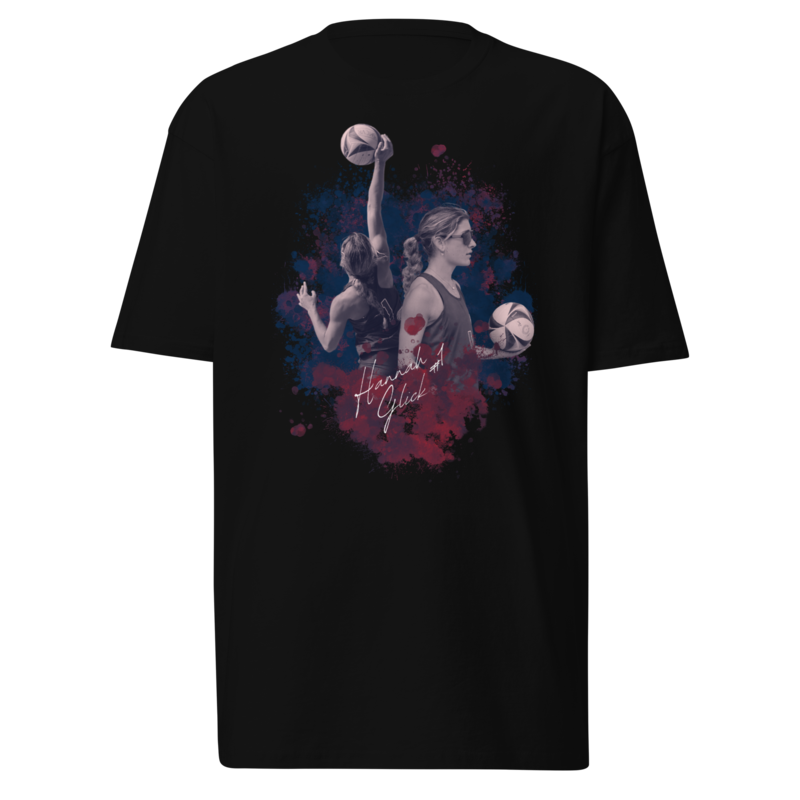 Hannah Glick - Premium Gender Neutral Heavyweight T-Shirt
