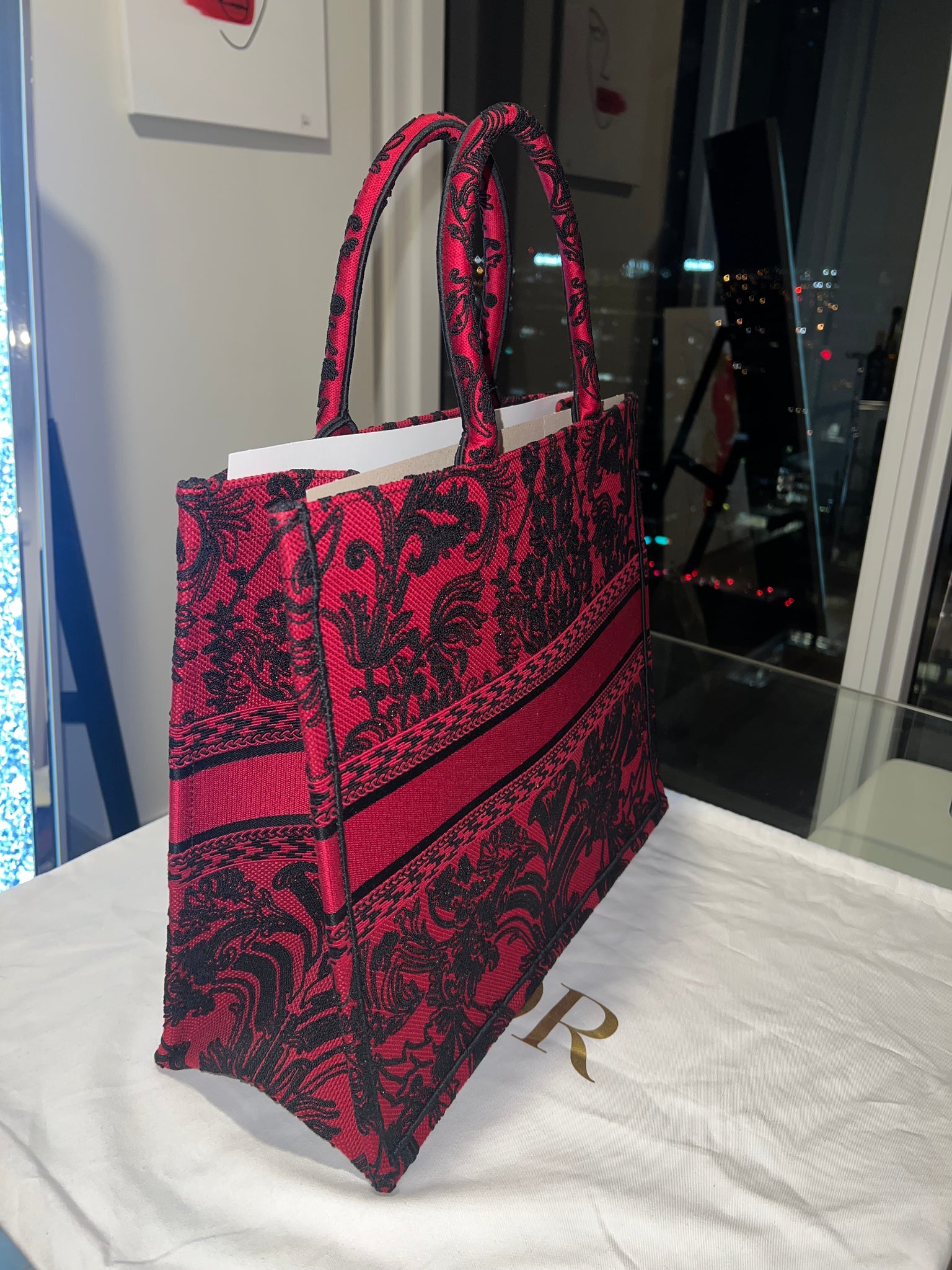 Louis Vuitton Papillon Bb Dragon Fruit Calf