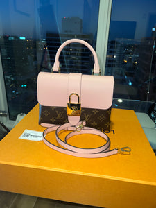 Louis Vuitton Marceau Chain Handbag- Black/Brown - Luxuryeasy