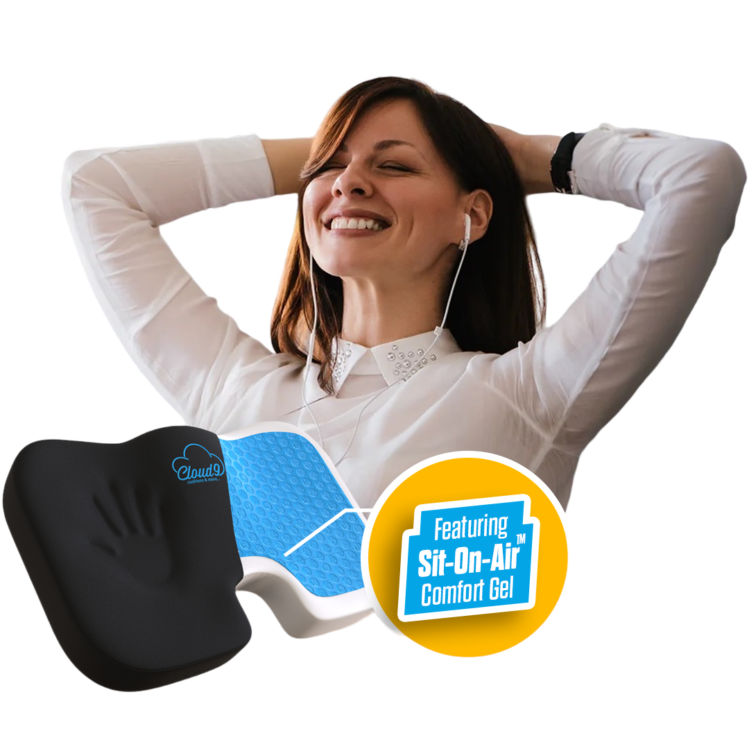 Cloud Comfy™ Ergonomic Seat Cushion Set