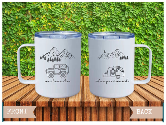 Jeep Lover Happiness Is Driving A Jeep Ceramic Coffee Mug