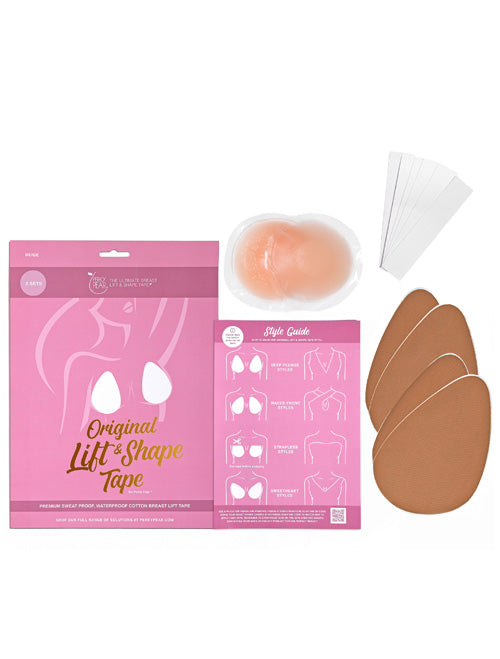 EDICON Boob Tape with 10 Nipple Pasties & 36 Fashion Tape