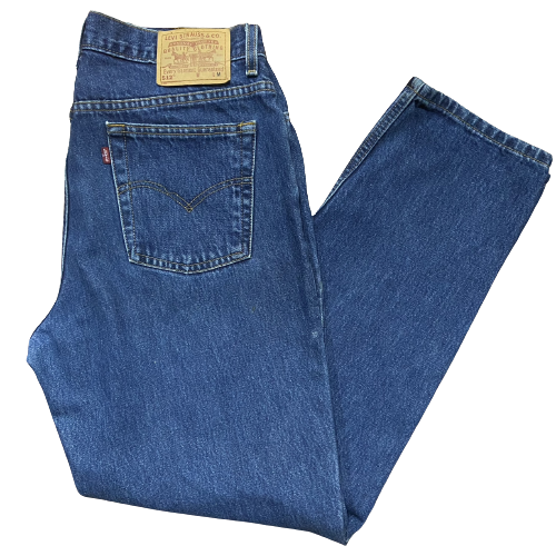 Levi's 512 Vintage 1999 Dark Denim Slim Straight Leg Jeans Women's 14M –  IndigoThriftLLC