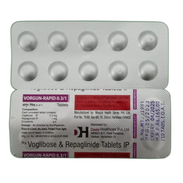 REPADAX 1MG TABLET 1*10 TAB – Medilio