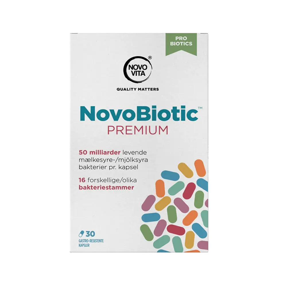 Se NovoBiotik Premium Kosttilskud hos Body & More