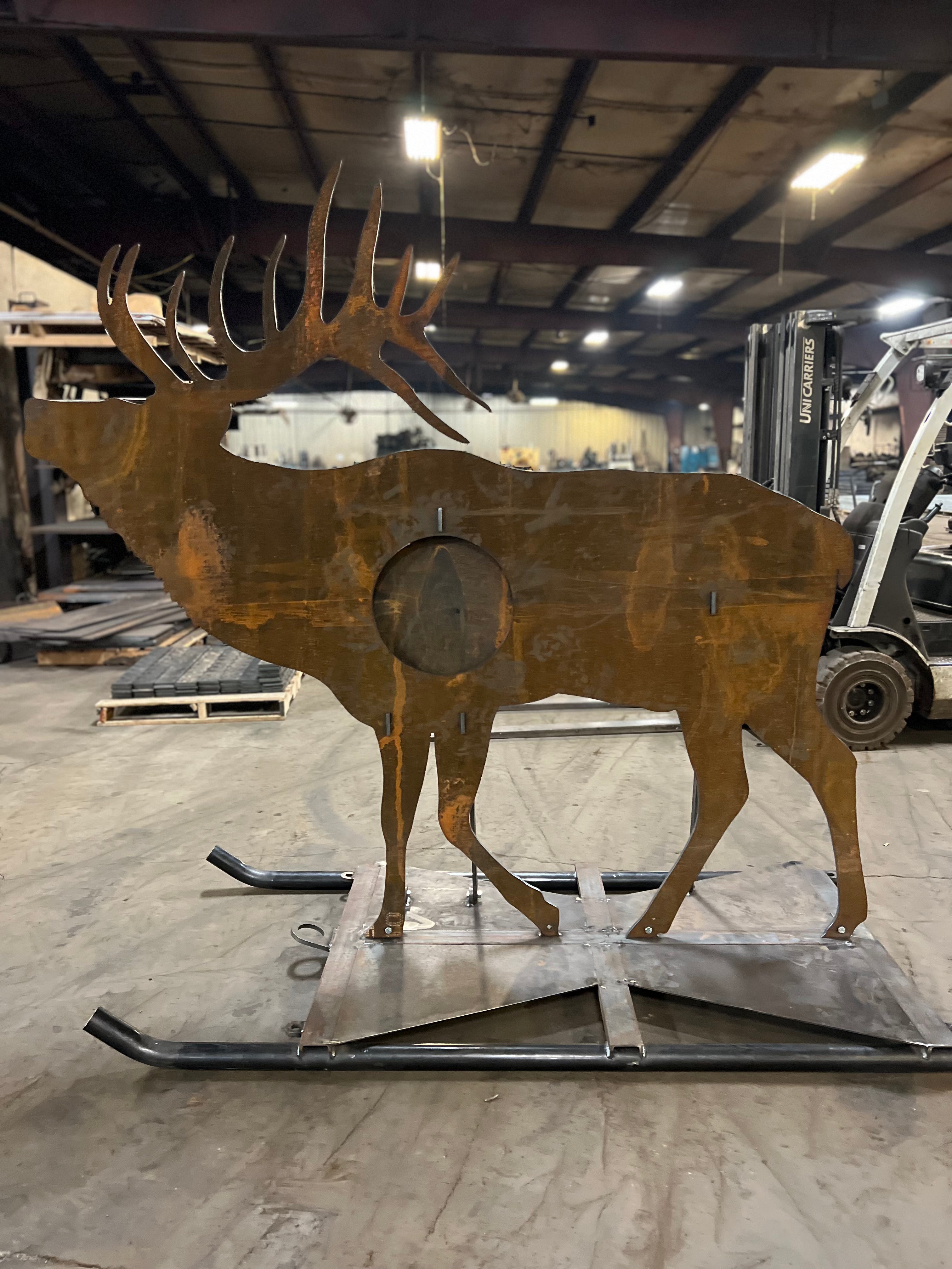 Life Size Elk Target - AR500