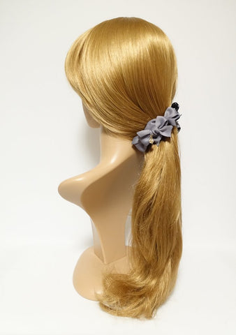 saall bow banana hair clip 