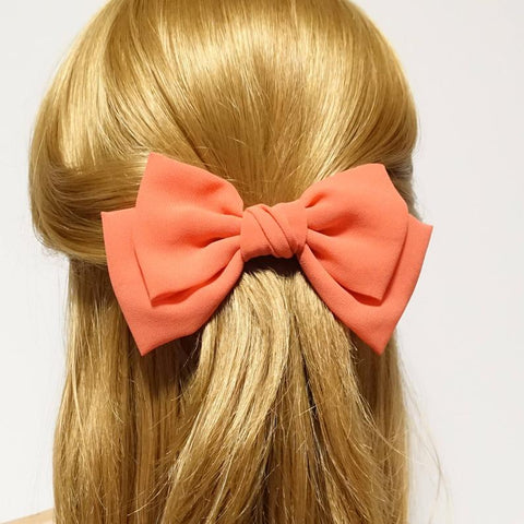 hair bow for bun style 