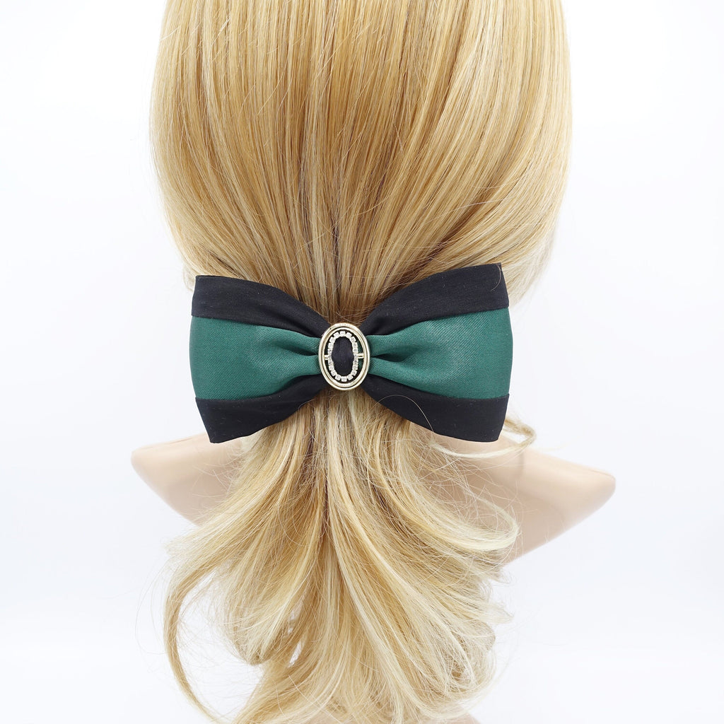 velvet hair bow, pearl hair bow, rhinestone hair bow, embellished hair –