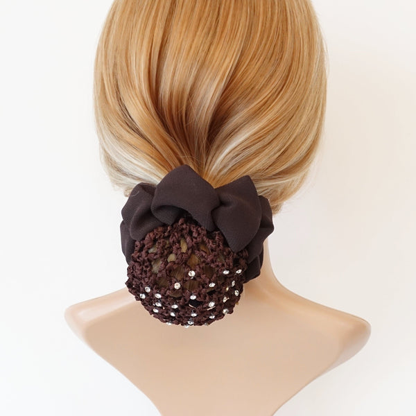Lazo de pelo de gasa para mujer, clip de pelo para mujer, lazo grande para  mujer, accesorio para el cabello de mujer barrette grande -  México