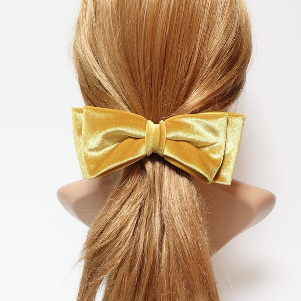 Medium Velvet Bows With Ties