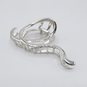 veryshine.com Hair Claw metal wave hair claw wave hair clamp for women