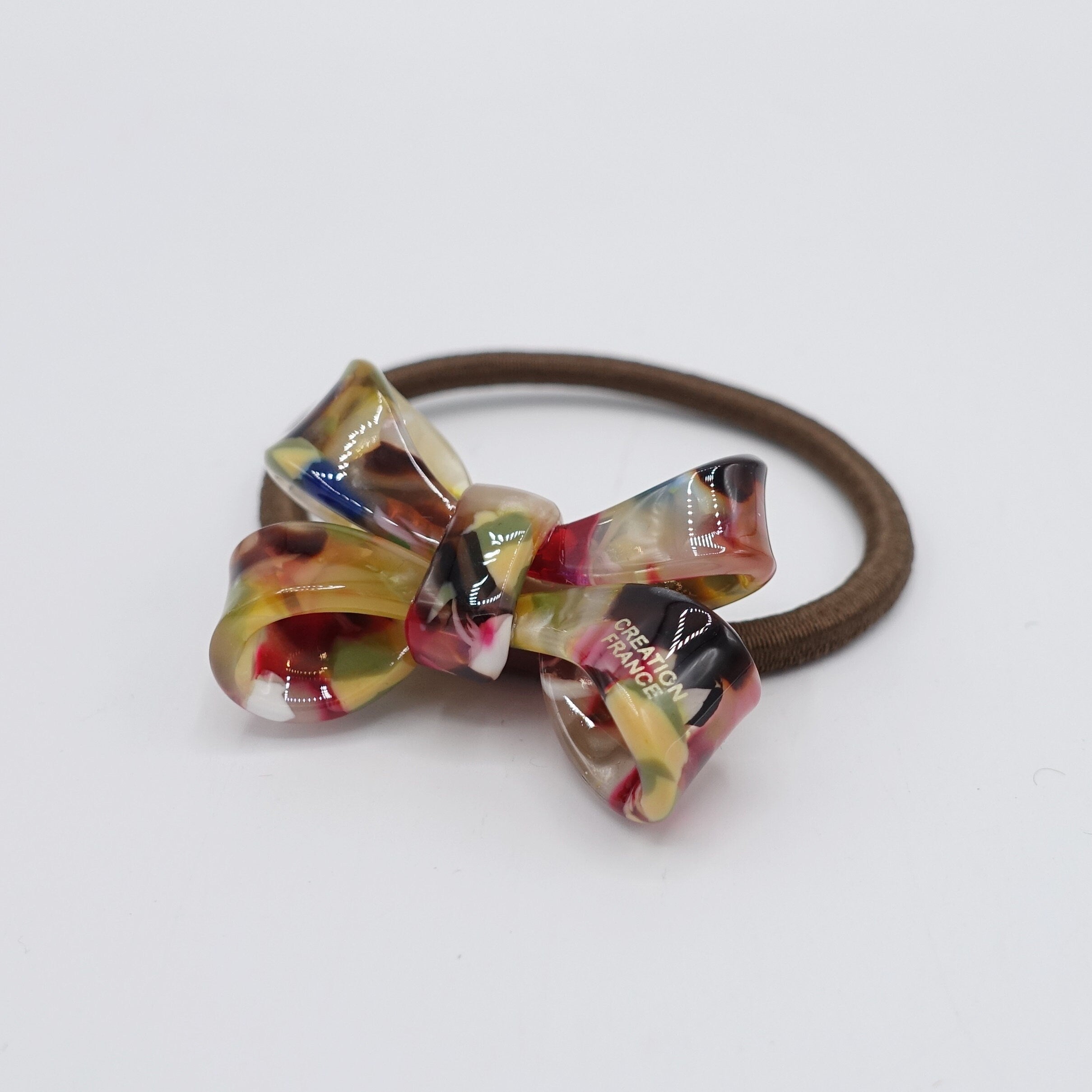 Fashion Designer Cellulose Acetate Bow Knot Hair Ties Ponytail Holder  Elastic Rubber Hair Bands for Women - China Hair Accessory and Fashion  Accessory price