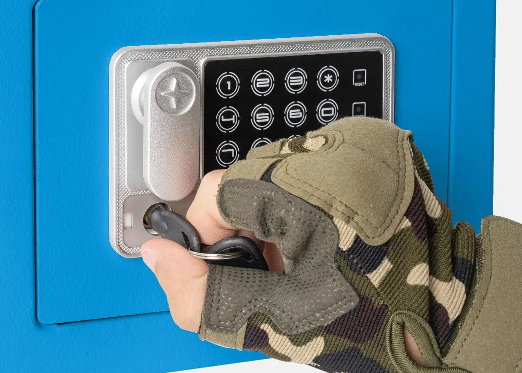 Deposit safe Key access