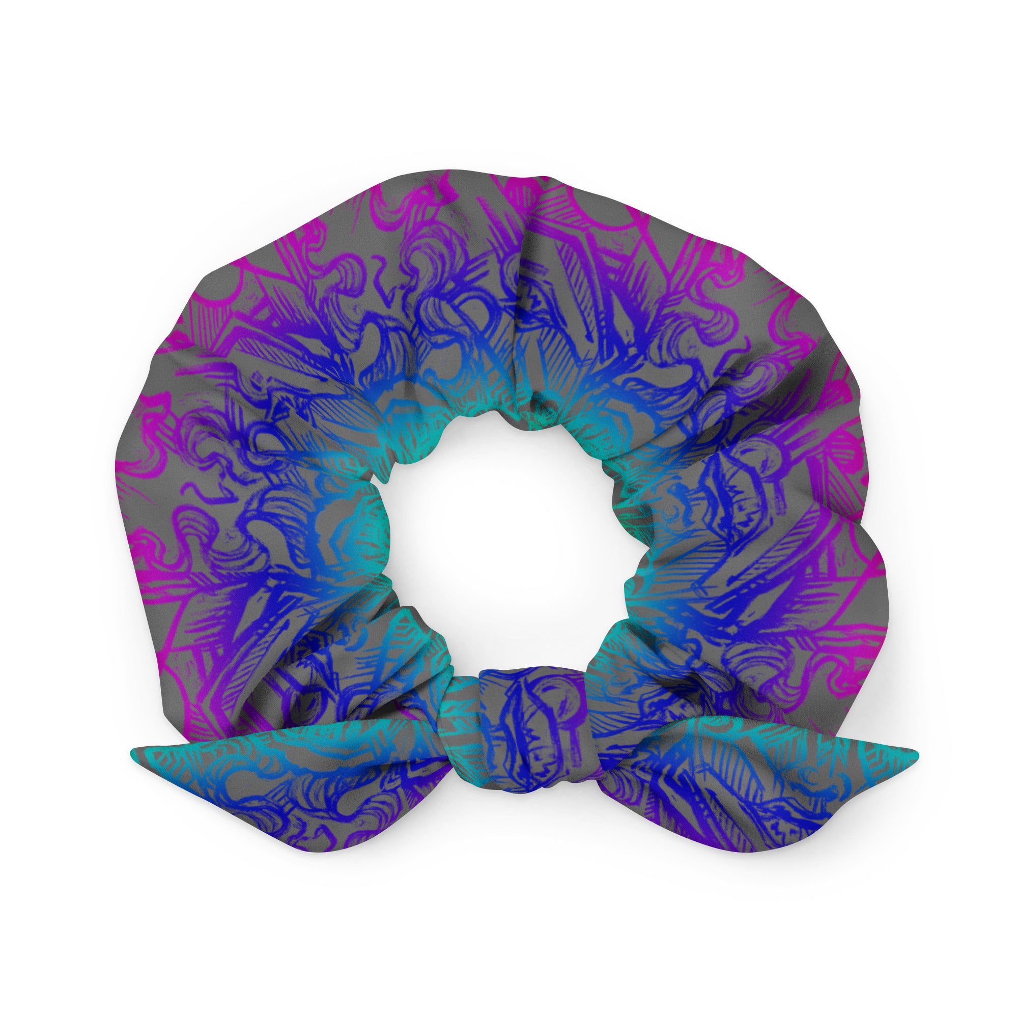 Life+Death - Recycled Scrunchie