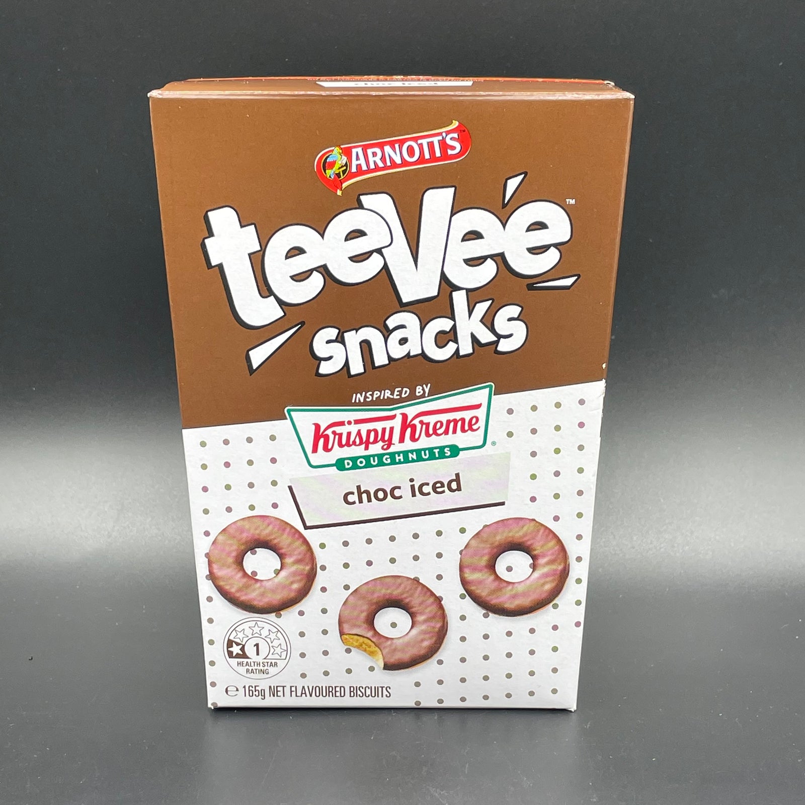 teevee arnotts kreme krispy 165g flavour