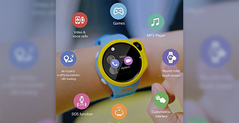 smart watch with camera and GPS
