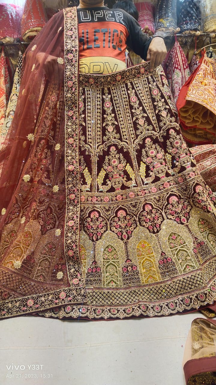 Rajwada Gotapatti organza lehenga set – Ranas Vogue