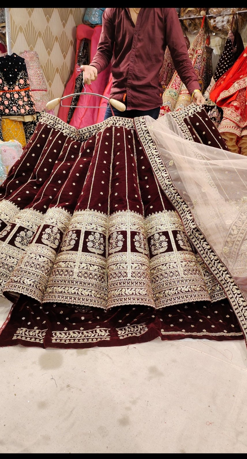 Red Heavy Bridal Lehenga Choli in Jodhpur at best price by Keshu - Justdial