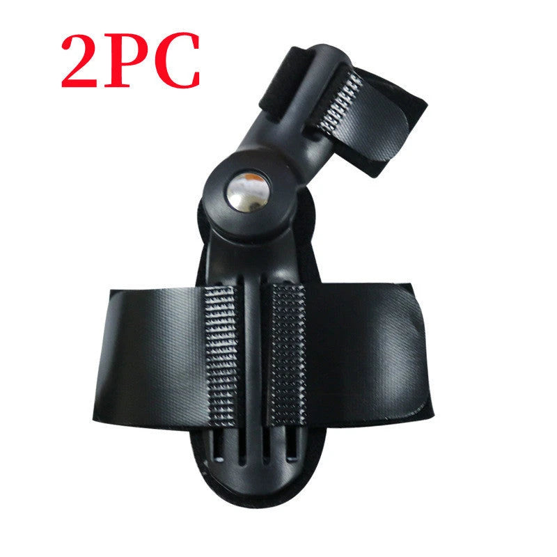 Hallux Valgus Corrector Plastic Toe Sleeves with Adjustable Straps