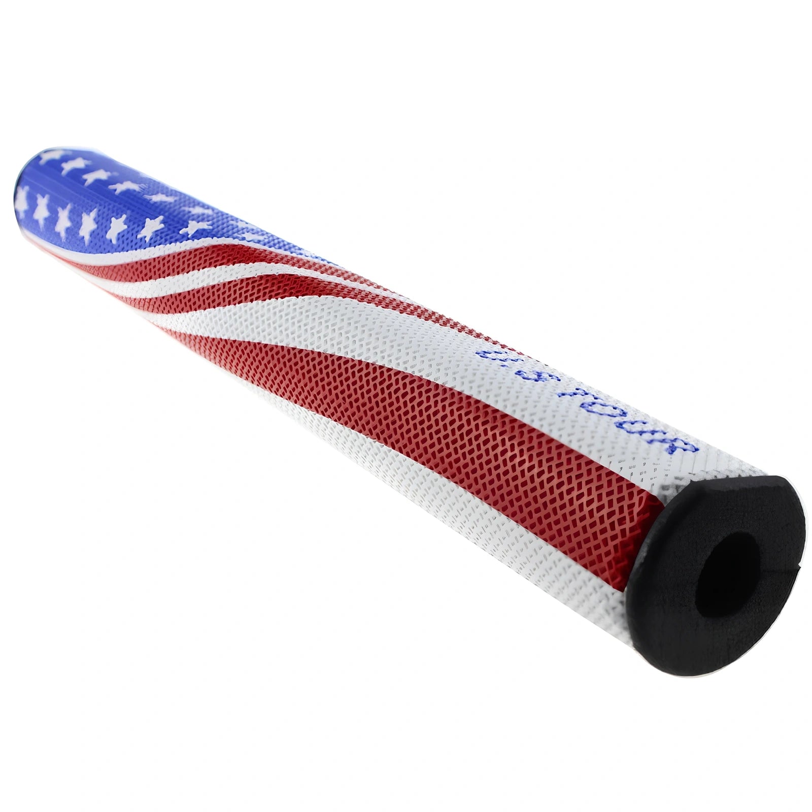 Blue 3.0 golf grip with PU cover, 0.58-inch EVA core, 10 cm length for secure shaft fitting and vibration absorption