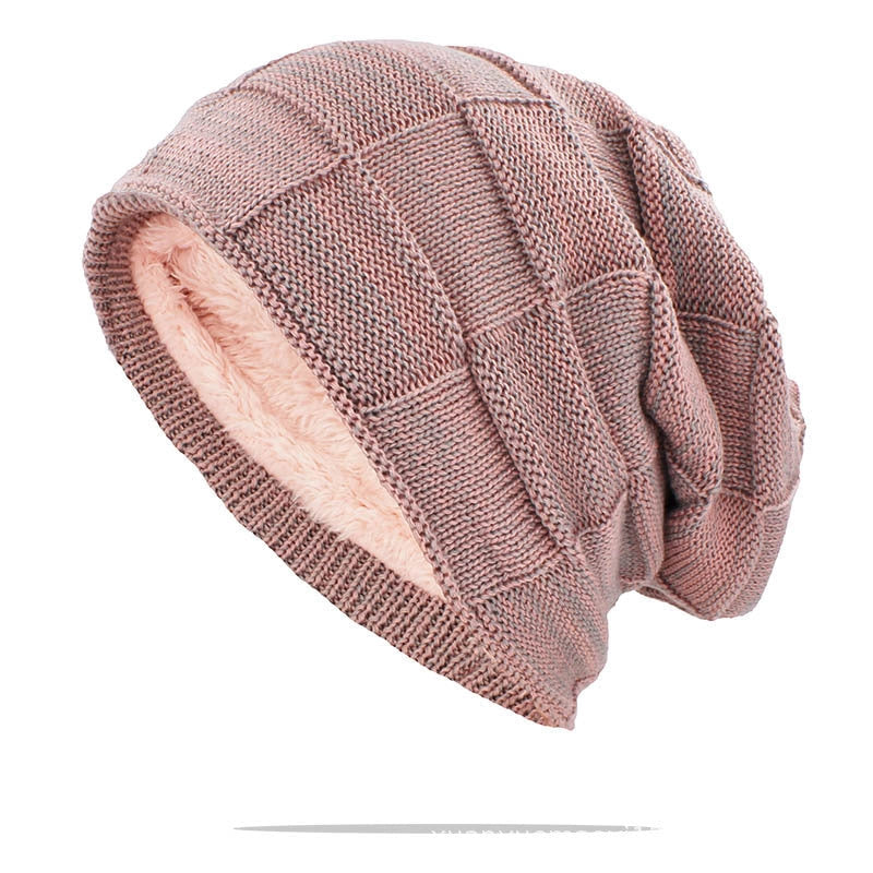 Unisex Wool Knitted Beanie for Winter Warmth and Style