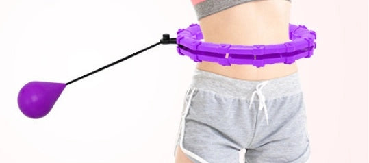 Adjustable Fitness Hoop for Waist Training and Gym Workouts
