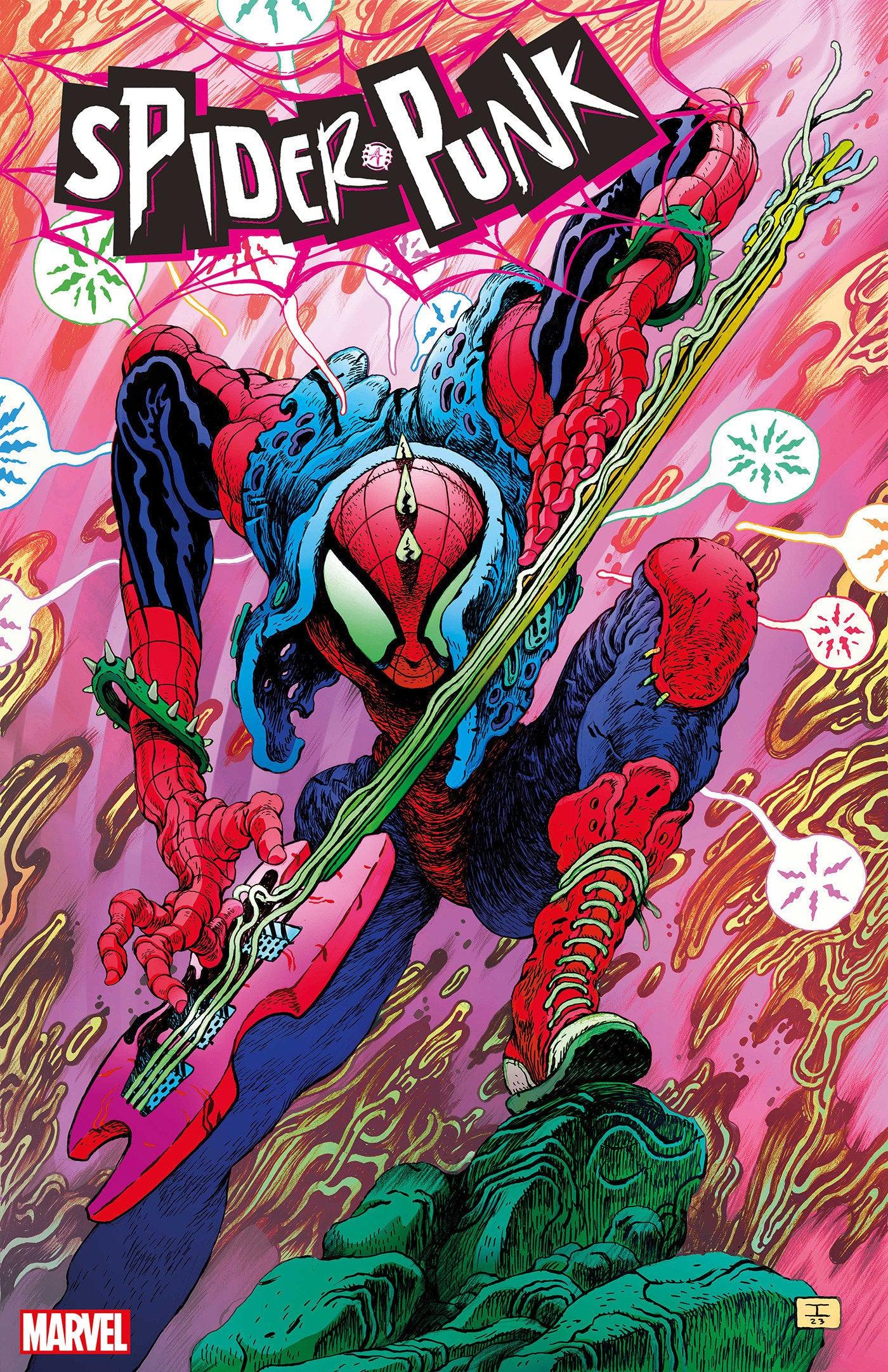 SPIDER-PUNK: ARMS RACE 1 IAN BERTRAM FOIL VARIANT (2/28/2024)