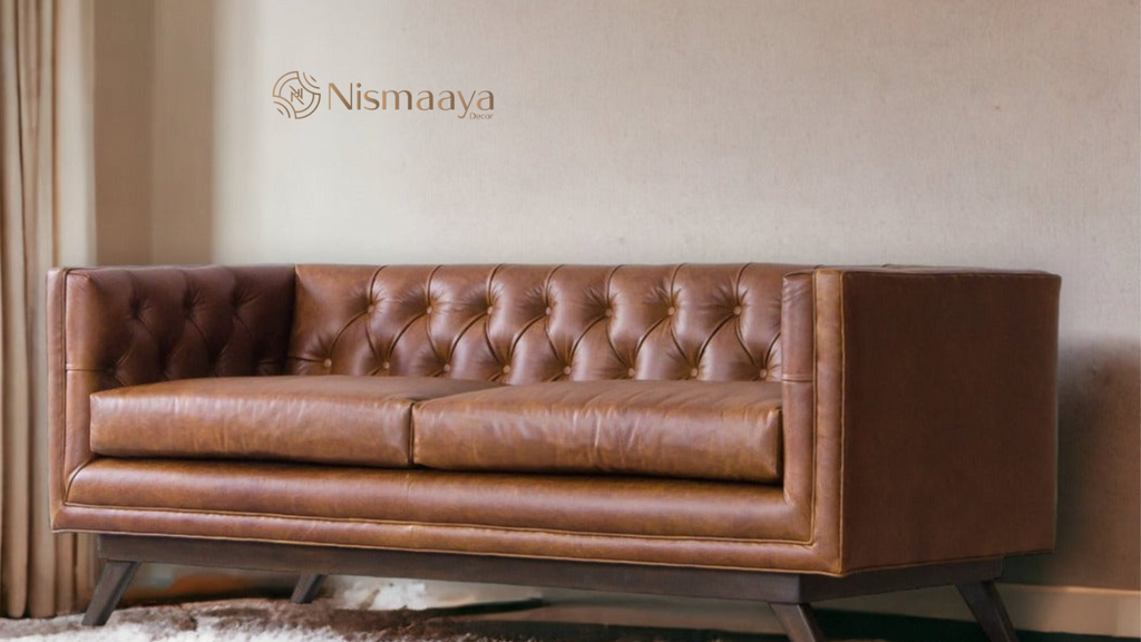  Leather Sofa Set