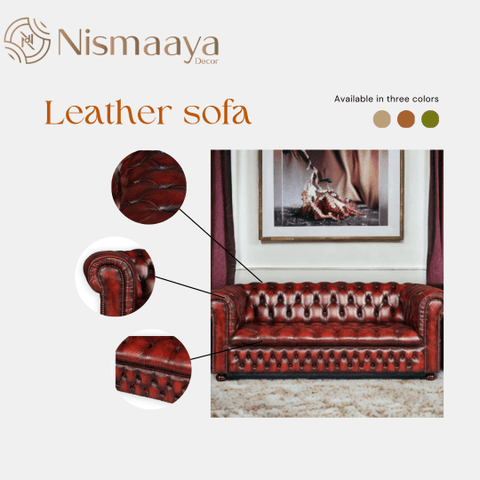 buy leather sofa online