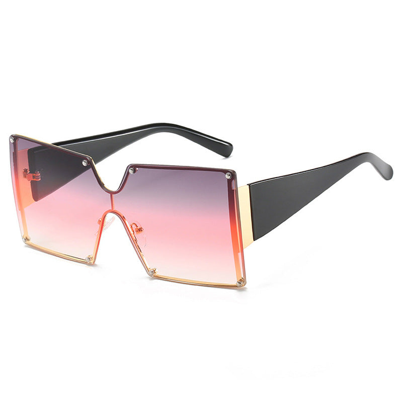 Sunglasses: Square Sunglasses, metal — Fashion