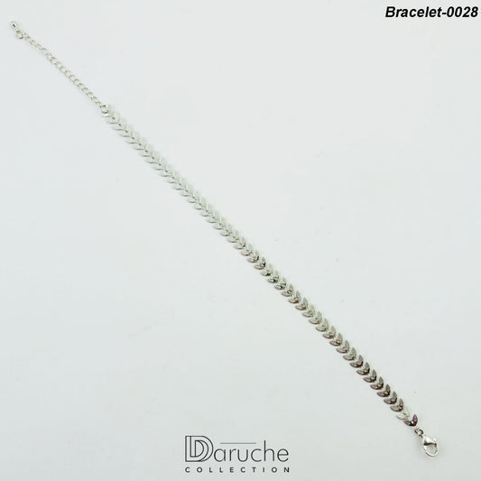 Silver Plated Snake Bracelet