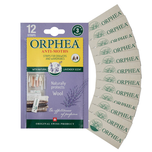Orphea Moth Repellent Strips Floral Scent Deterrent For Drawers
