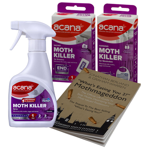 Acana Sachet Moth Killer and Freshener 20 sachets - Wilsons - Import,  distribution and wholesale of branded household, hardware and DIY products