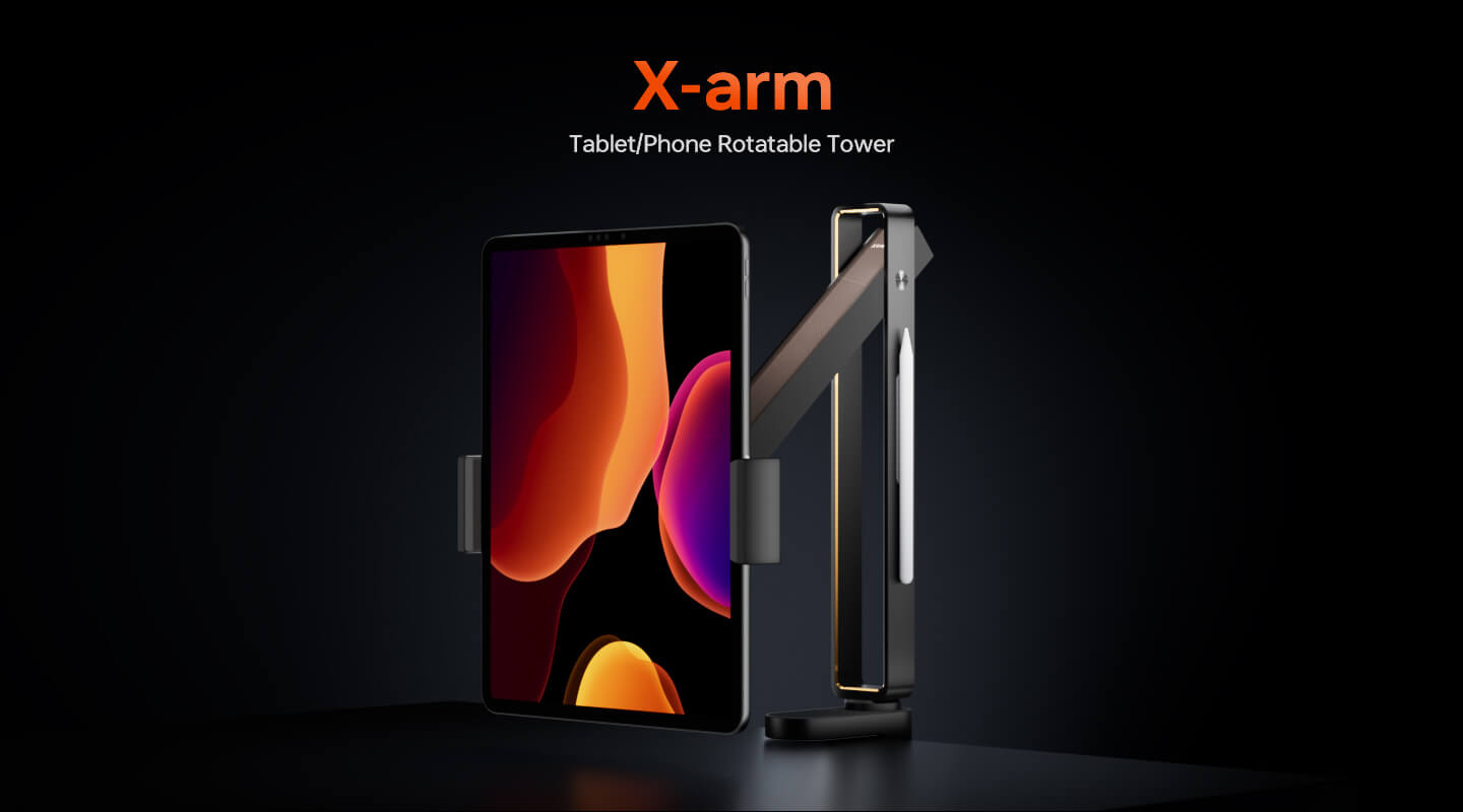 Tablet Phone Rotatable Tower