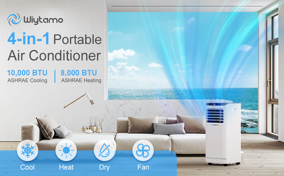 Wiytamo 10000 BTU+HEAT Air Conditioner OX-10KH