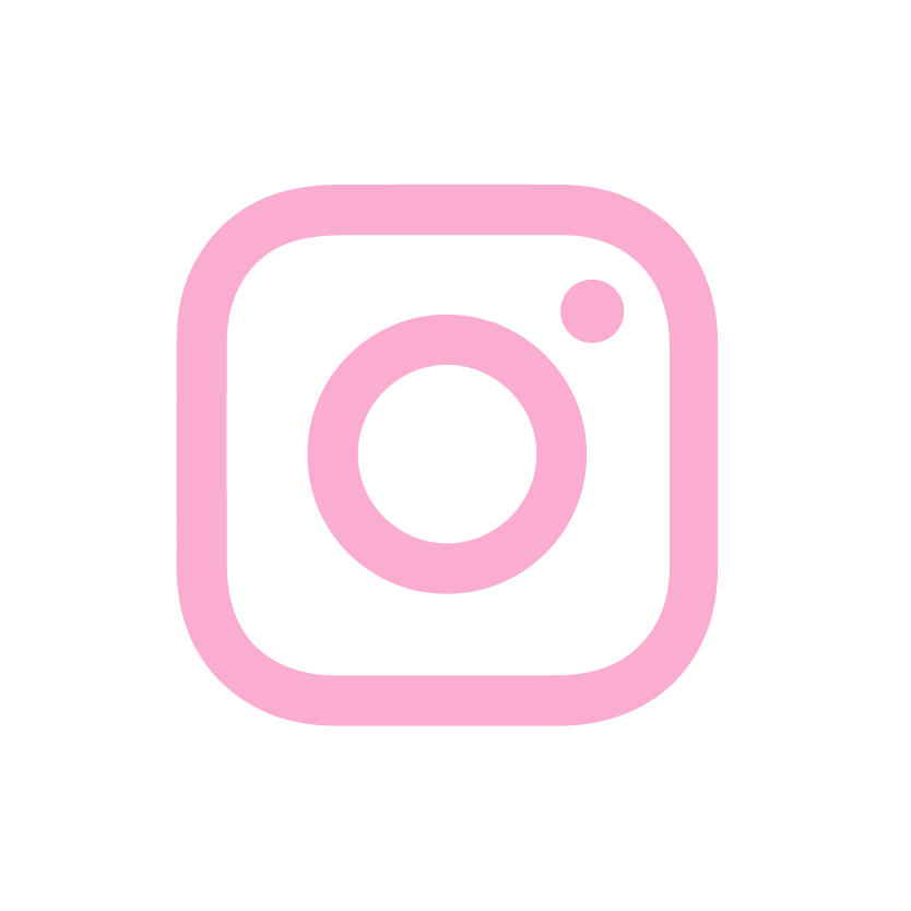 Pink Instagram logo on a white background.