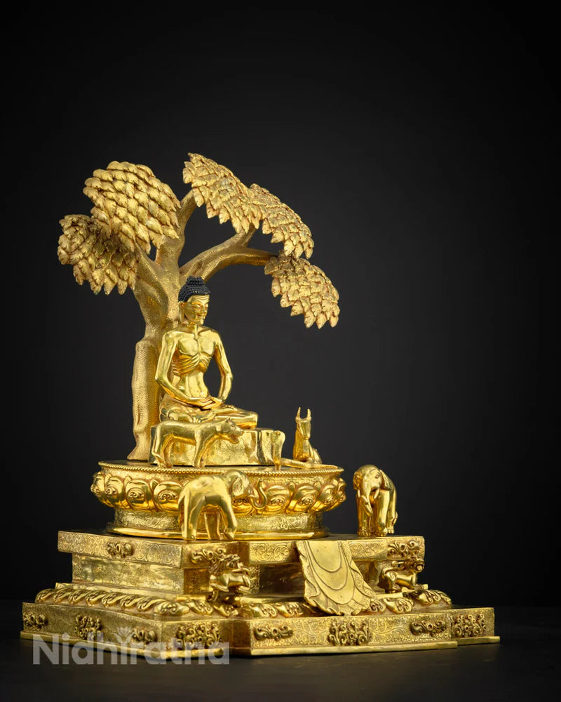Fasting Shakyamuni Buddha Statue