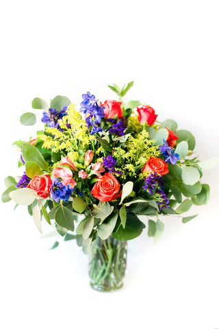 Magical Surprise Playful Bold Valentines Bouquet