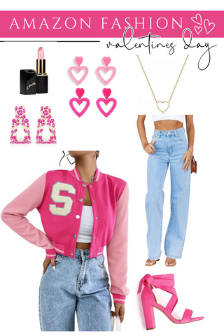 Pink Valentines Day Outfit