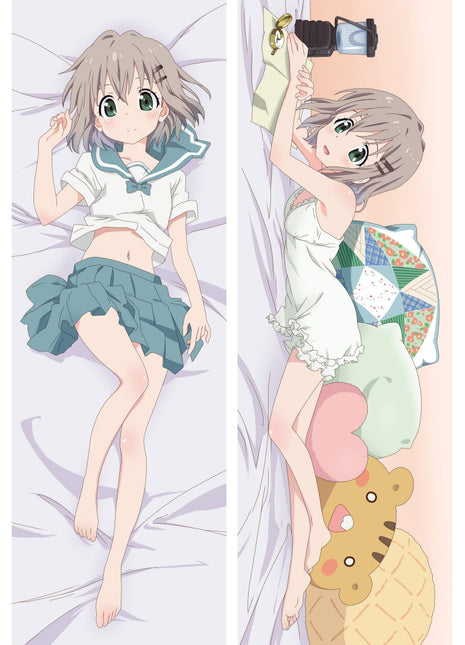 AmiAmi [Character & Hobby Shop]  Yama no Susume Next Summit New  Illustration Hugging Pillow Cover (Aoi) Smooth(Released)